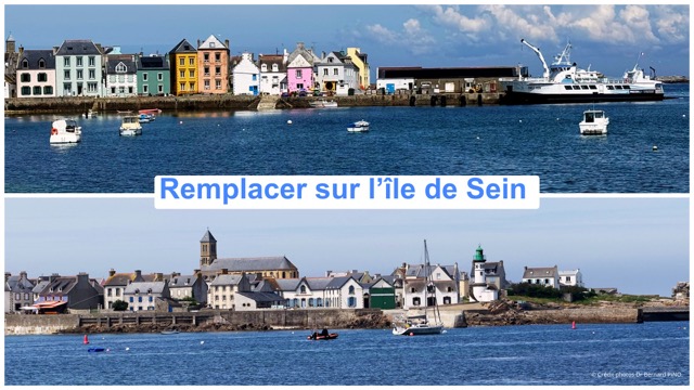 Remplacer sur l'ile de Sein avec Swing